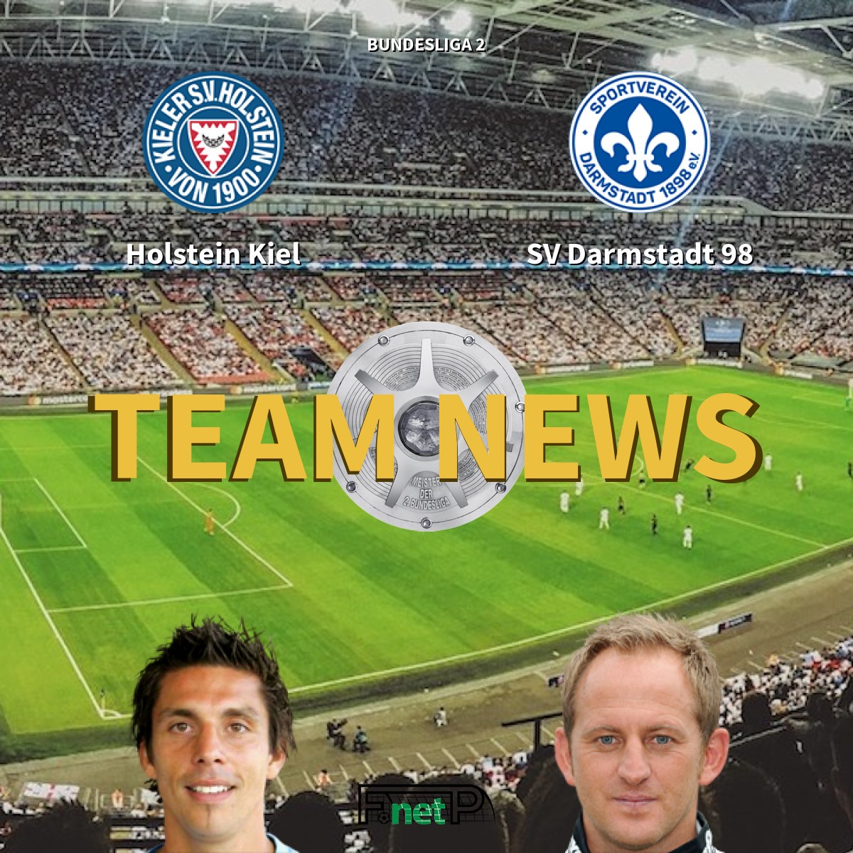 Bundesliga 2 News Holstein Kiel Vs Darmstadt Confirmed Line Ups