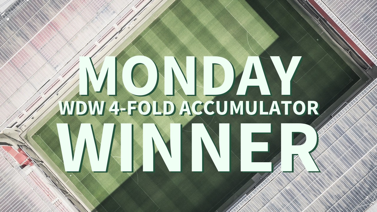 Monday 2/1 WDW 4-Fold Accumulator Lands!