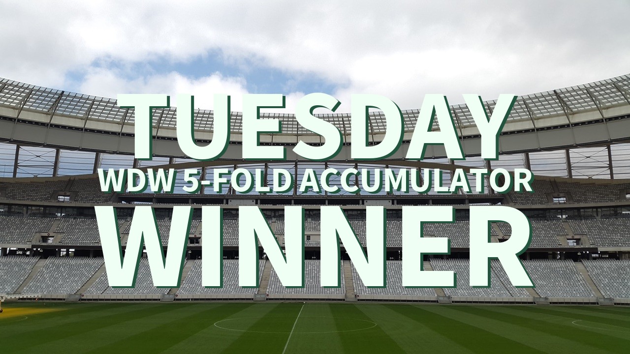 Tuesday 2/1 WDW 5-Fold Accumulator Success!