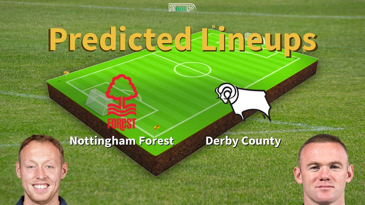 Predicted Lineups and Player Updates for Nottingham Forest vs Derby County 22/01/22 - Championship News