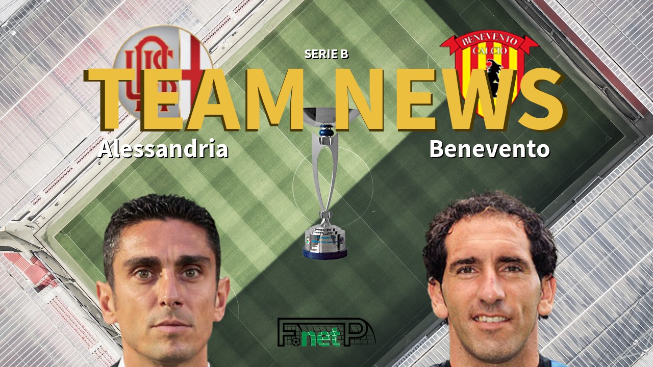 Serie B News: Alessandria vs Benevento Confirmed Line-ups