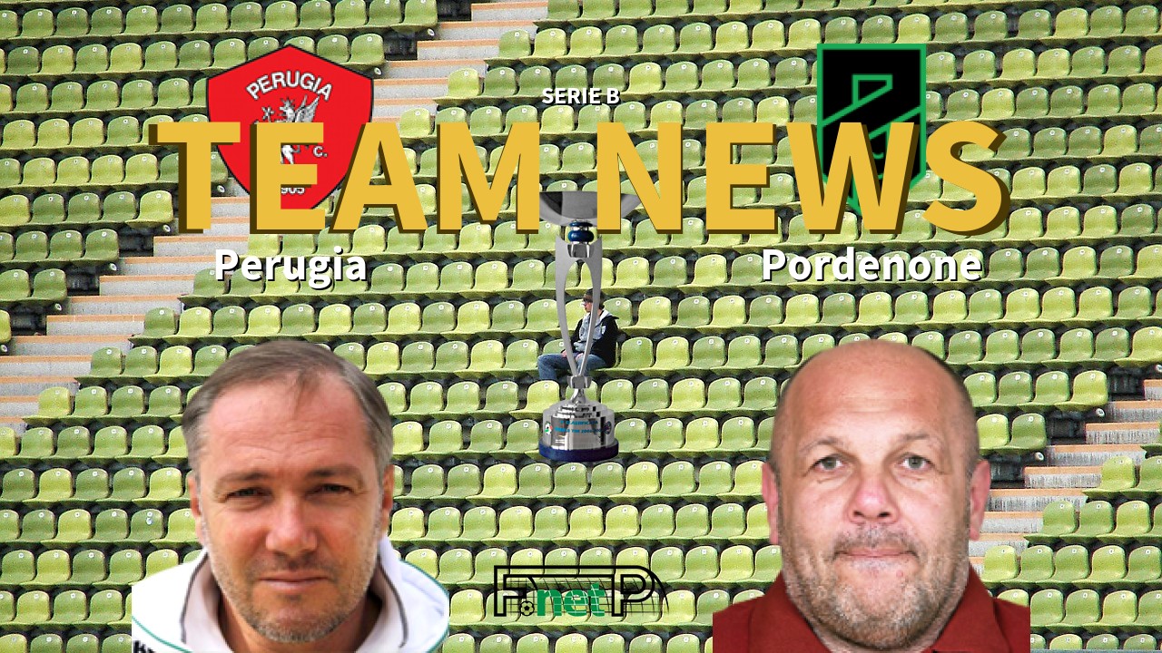 Serie B News: Perugia vs Pordenone Confirmed Line-ups