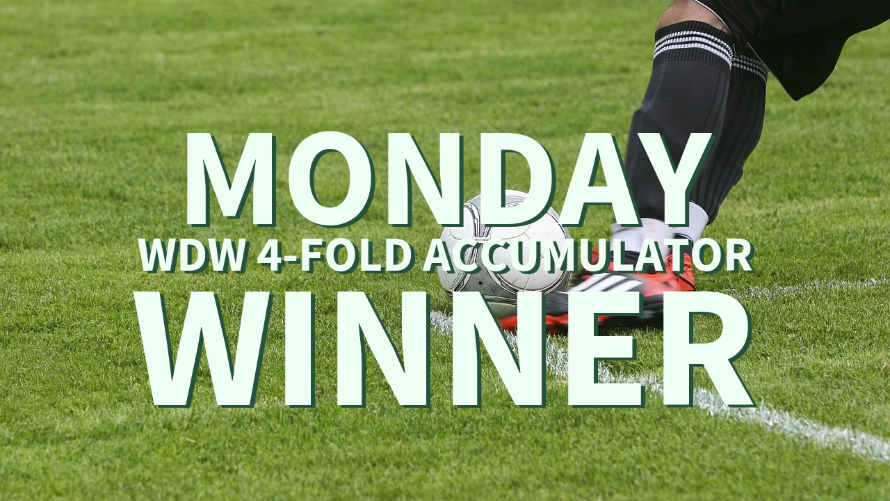 Monday 2/1 WDW 4-Fold Accumulator Wins!