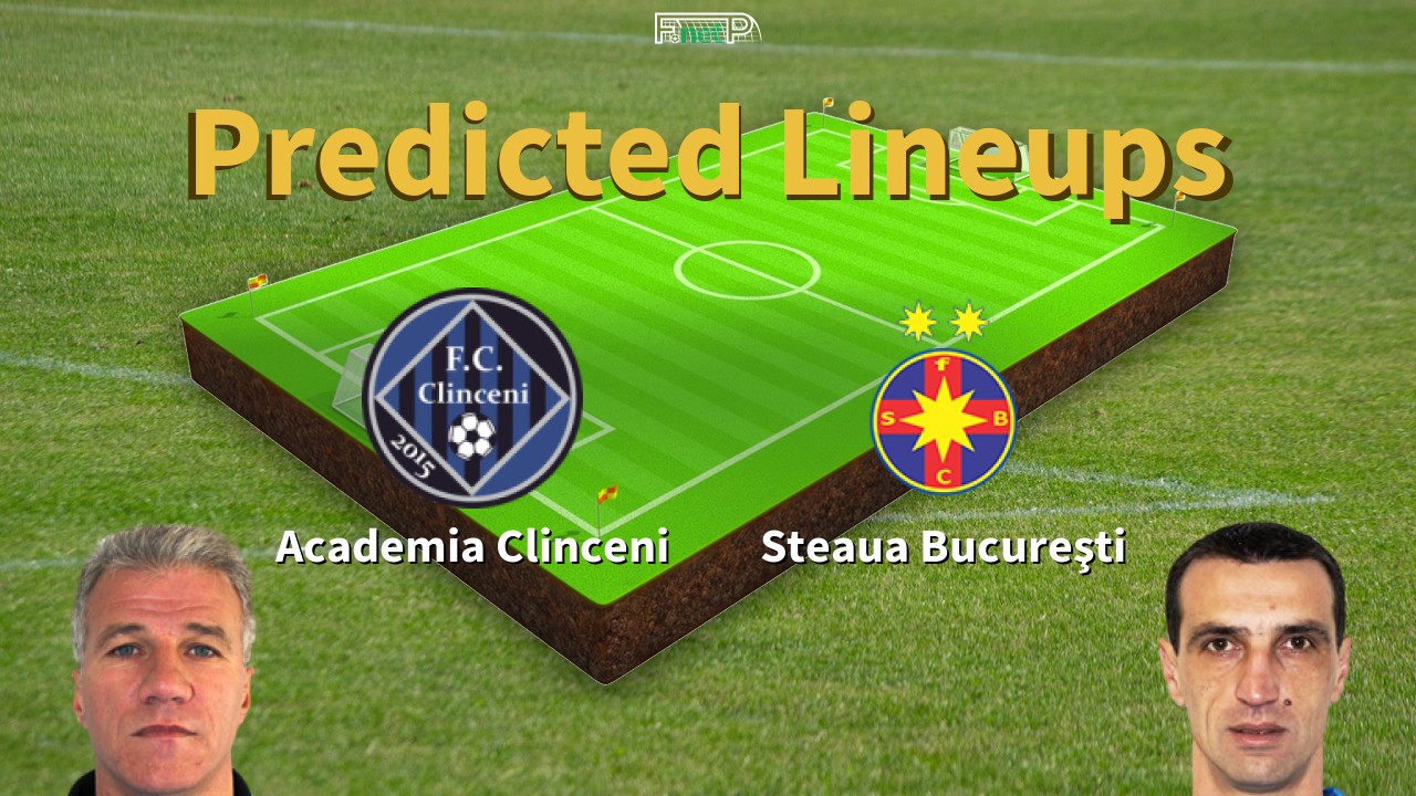 Predicted Lineups and Player Updates for Academia Clinceni vs Steaua Bucharest 09/02/22 - Liga I News