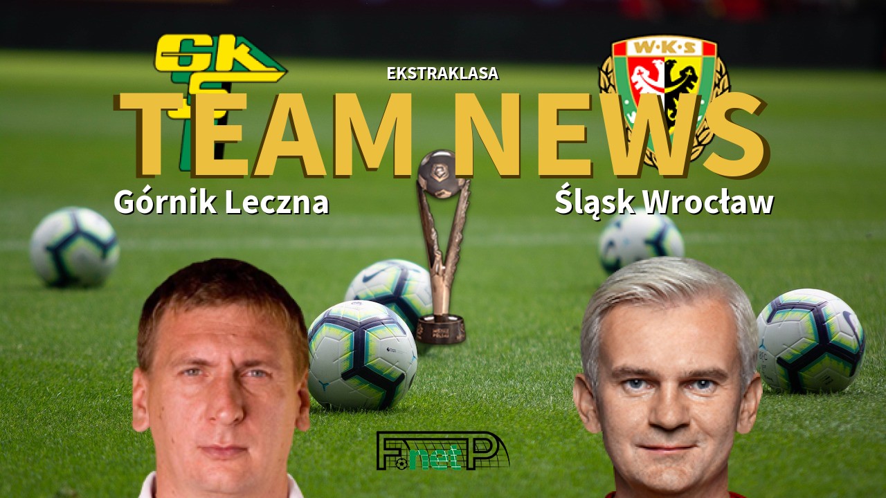 Ekstraklasa News: Górnik Leczna vs Śląsk Wrocław Confirmed Line-ups