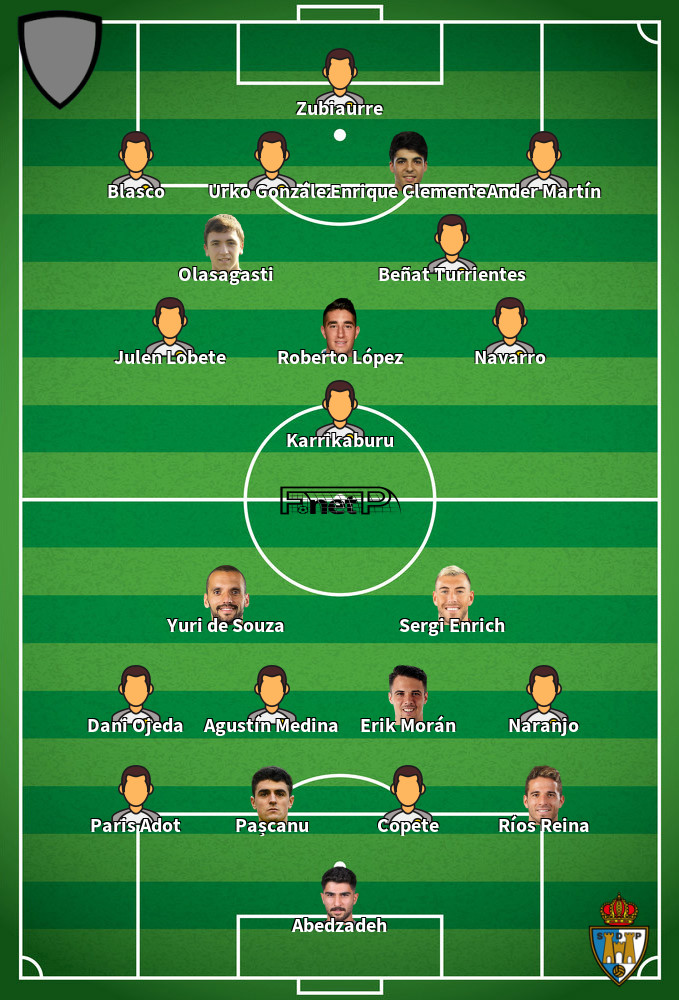 Ponferradina v Real Sociedad B Composition d'équipe probable 14-02-2022