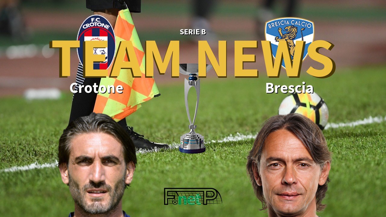 Serie B News: Crotone vs Brescia Confirmed Line-ups