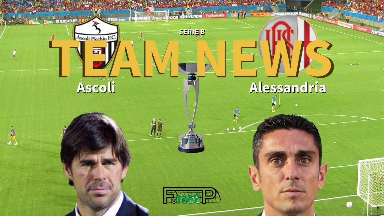 Serie B News: Ascoli vs Alessandria Confirmed Line-ups