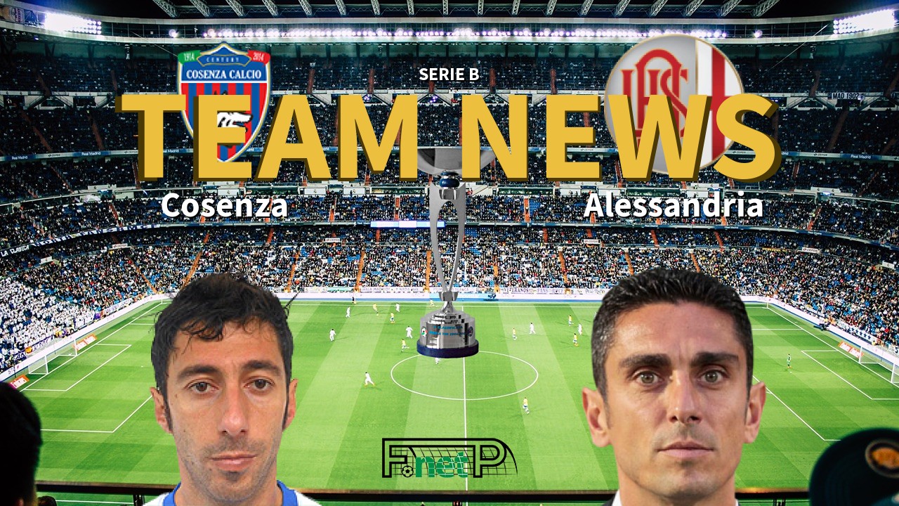 Serie B News: Cosenza vs Alessandria Confirmed Line-ups