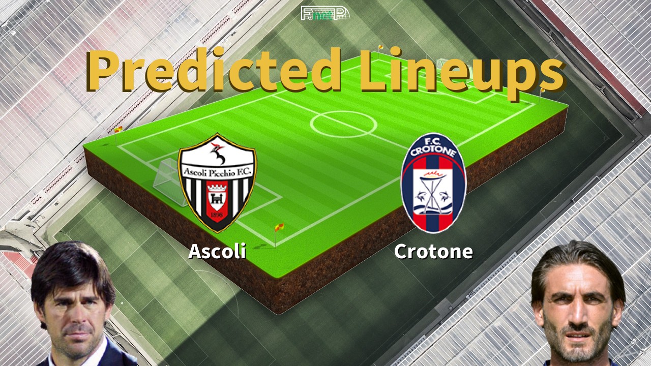 Predicted Lineups and Player Updates for Ascoli vs Crotone 27/02/22 - Serie B News