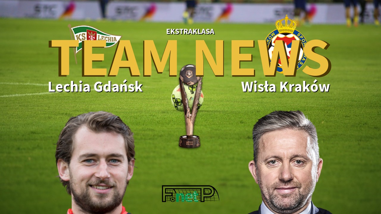 Ekstraklasa News: Lechia Gdańsk vs Wisła Kraków Confirmed Line-ups