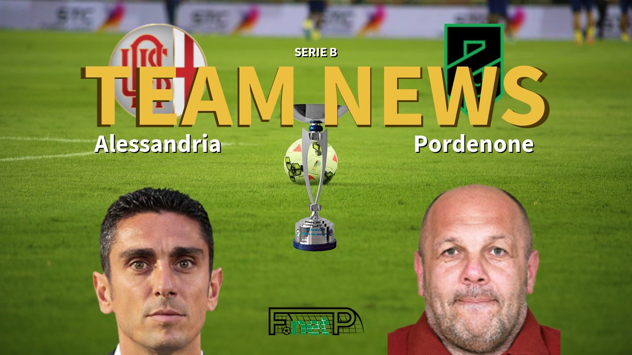 Serie B News: Alessandria vs Pordenone Confirmed Line-ups