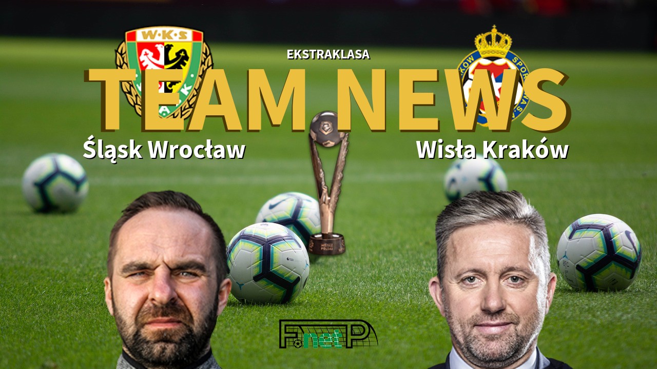 Ekstraklasa News: Śląsk Wrocław vs Wisła Kraków Confirmed Line-ups