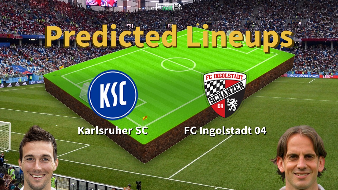 Predicted Lineups and Player Updates for Karlsruhe vs Ingolstadt 22/04/22 - Bundesliga 2 News