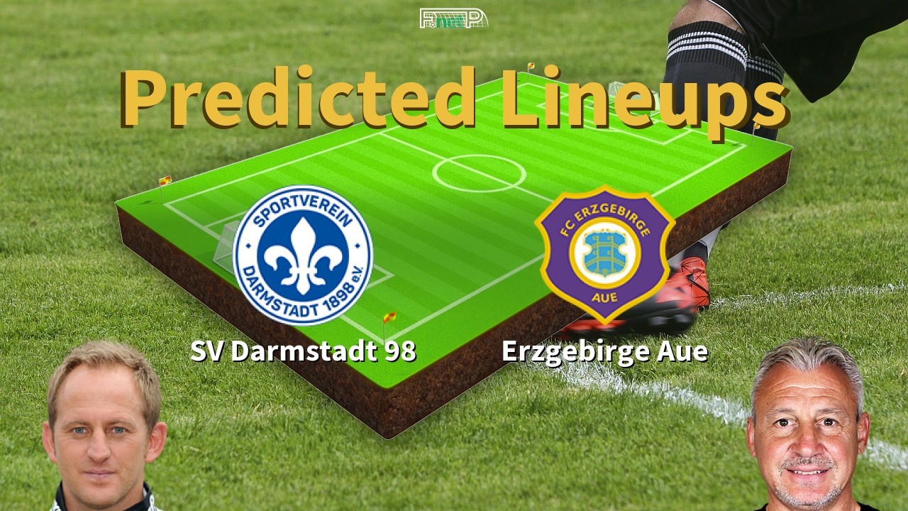 Predicted Lineups and Player News for Darmstadt vs Erzgebirge Aue 30/04/22 - Bundesliga 2 News