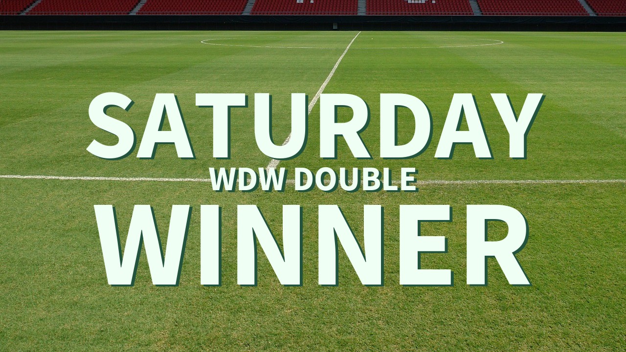 Saturday 1/1 WDW Double Wins!