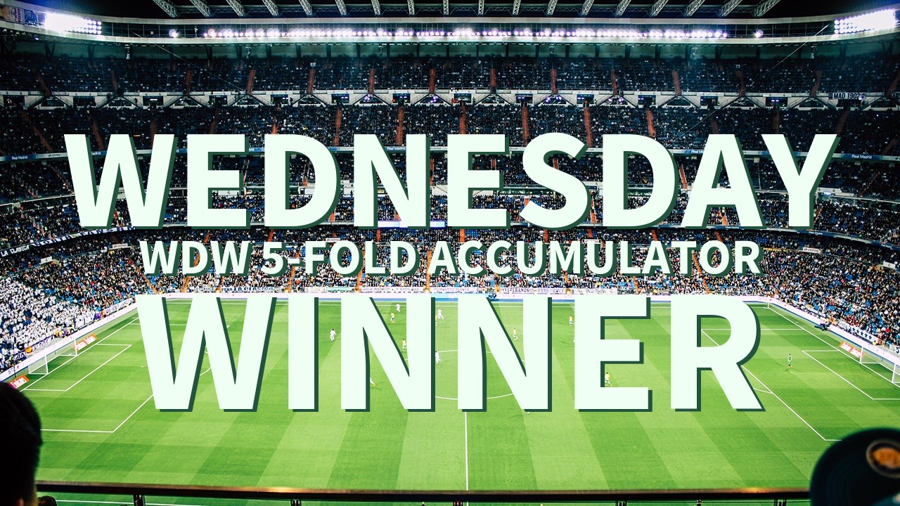 Wednesday 7/1 WDW 5-Fold Accumulator Success!