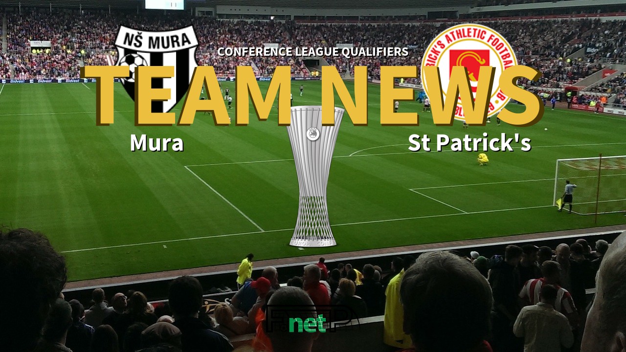 Conference League Qualifiers News: Mura vs St. Patrick's Athletic Confirmed Line-ups