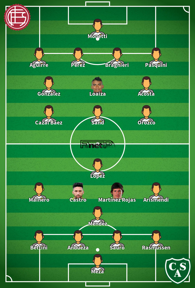 Sarmiento v Lanús Predicted Lineups 06-08-2022