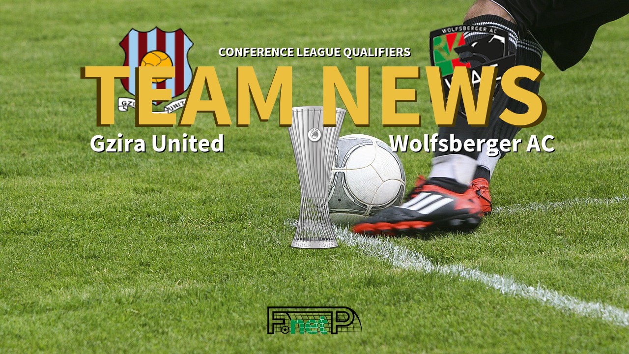 Conference League Qualifiers News: Gzira United vs Wolfsberger AC Confirmed Line-ups