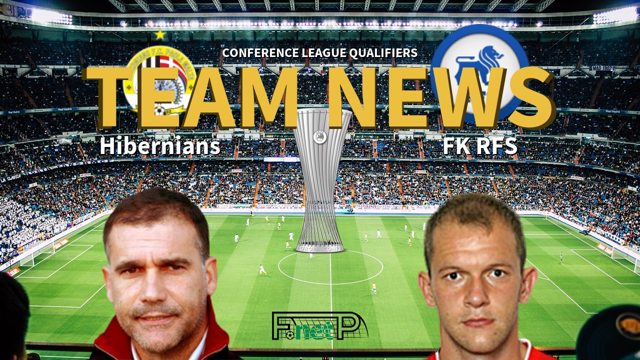 Conference League Qualifiers News: Hibernians vs FK RFS Confirmed Line-ups
