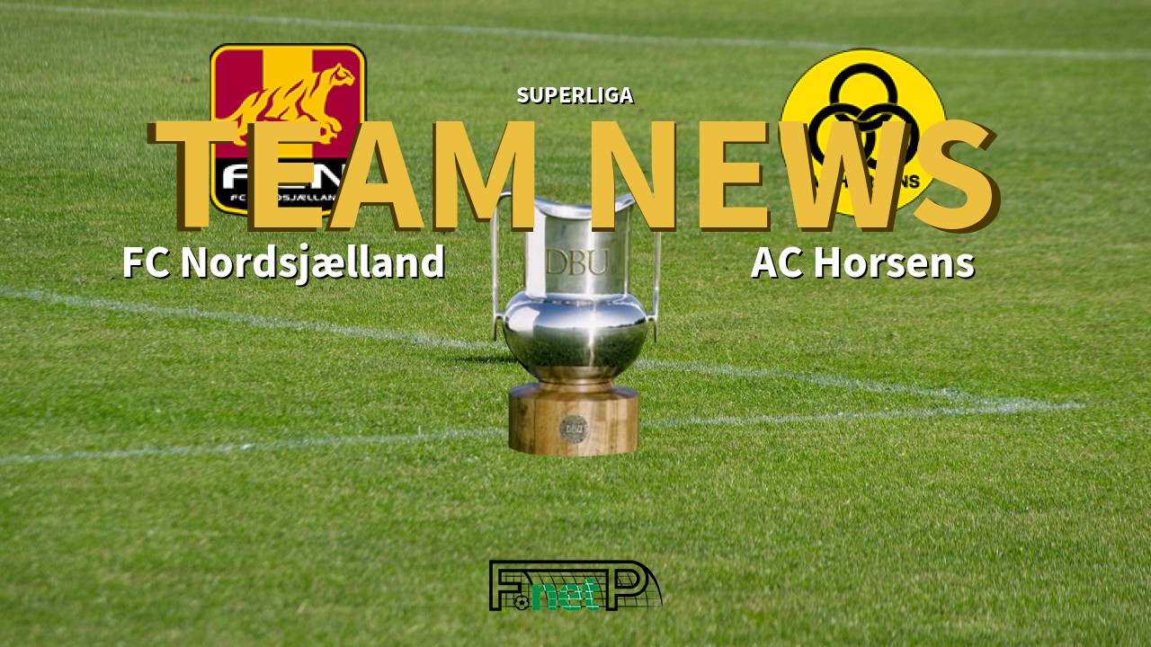 Superliga News: Nordsjælland vs AC Confirmed Line-ups
