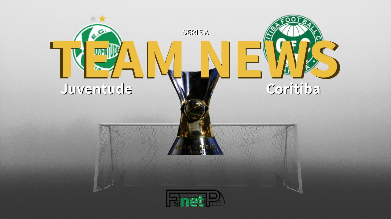 Serie A News: Juventude vs Coritiba Confirmed Line-ups
