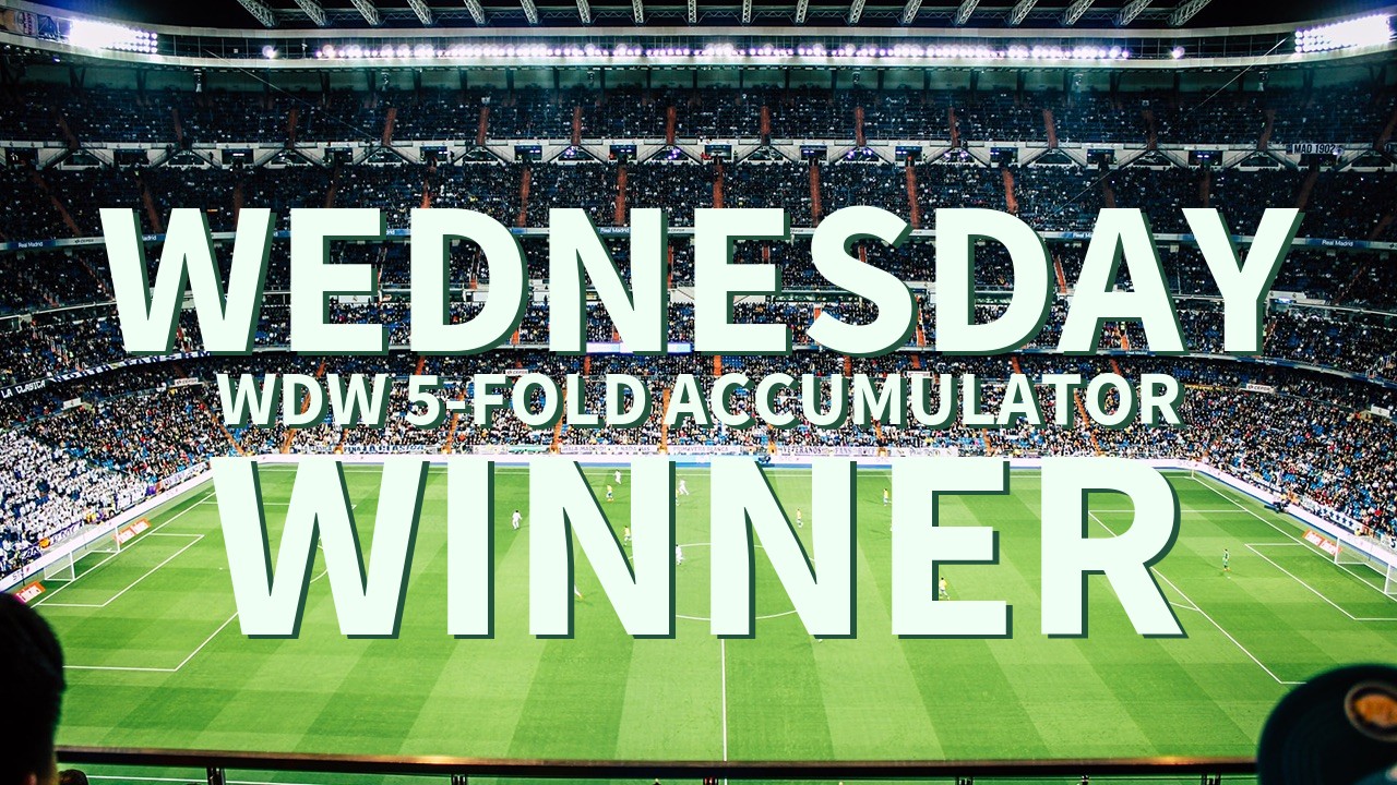 Wednesday 3/1 WDW 5-Fold Accumulator Success!