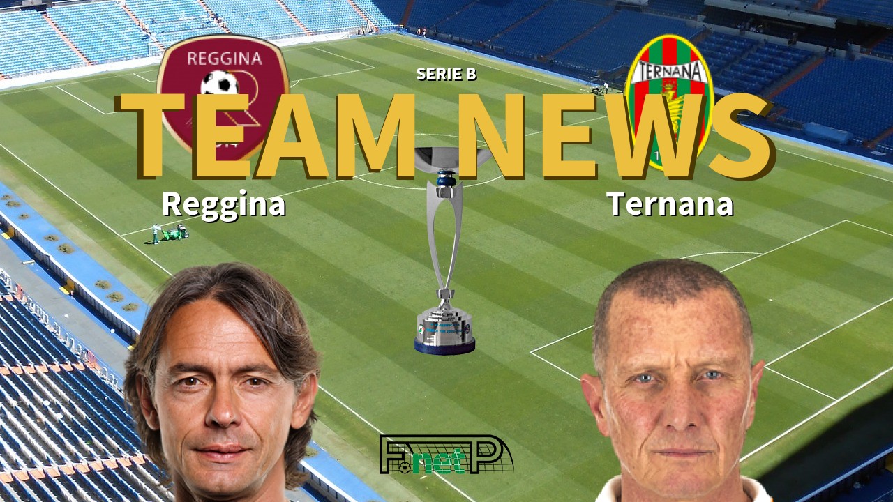 Serie B News: Reggina vs Ternana Confirmed Line-ups