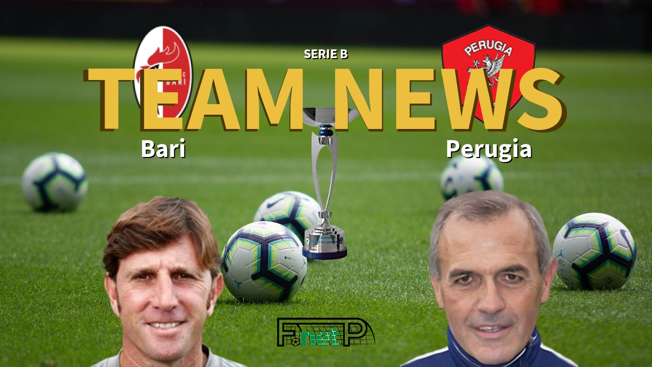Serie B News: AS Bari vs Perugia Confirmed Line-ups