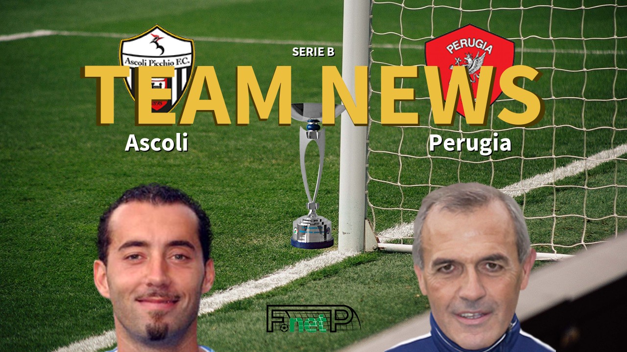 Serie B News: Ascoli vs Perugia Confirmed Line-ups