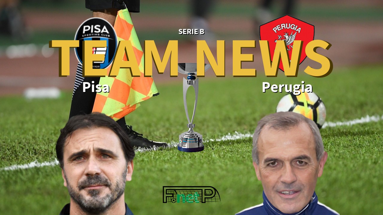 Serie B News: Pisa vs Perugia Confirmed Line-ups
