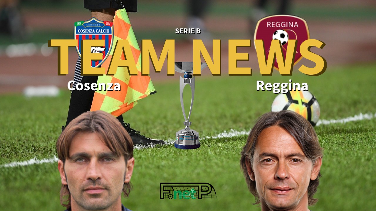 Serie B News: Cosenza vs Reggina Confirmed Line-ups