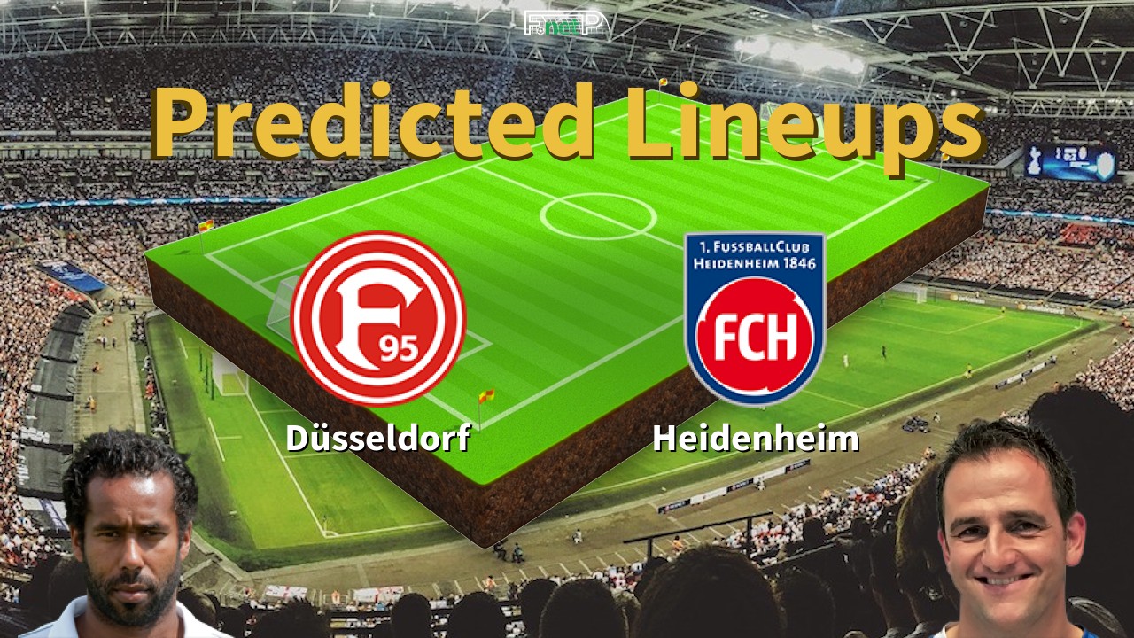 Predicted Lineups and Player Updates for Fortuna Dusseldorf vs Heidenheim 11/03/23 - Bundesliga 2 News