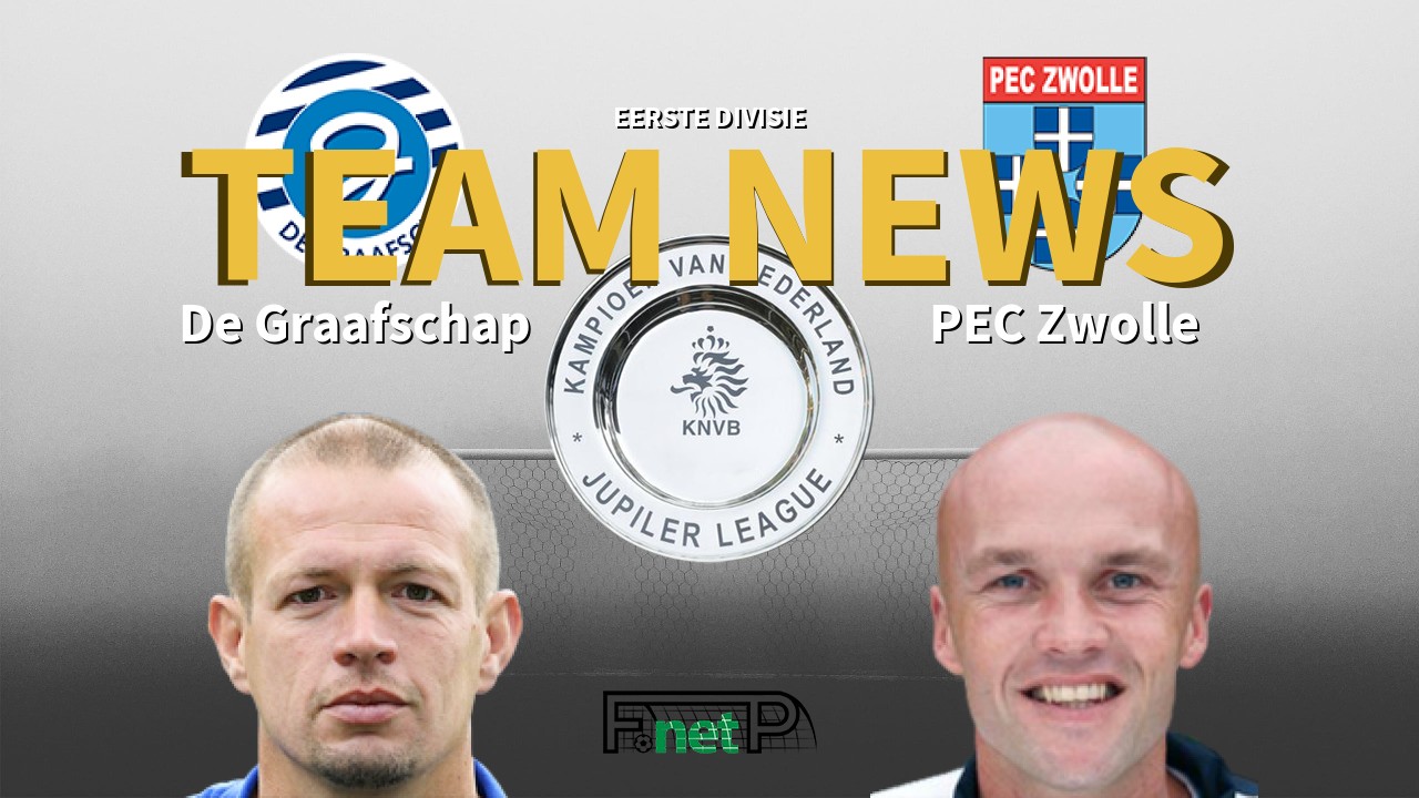 Eerste Divisie News: De Graafschap vs FC Zwolle Confirmed Line-ups