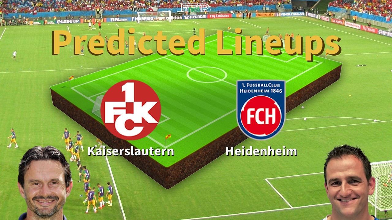 Predicted Lineups and Player News for Kaiserslautern vs Heidenheim 01/04/23 - Bundesliga 2 News