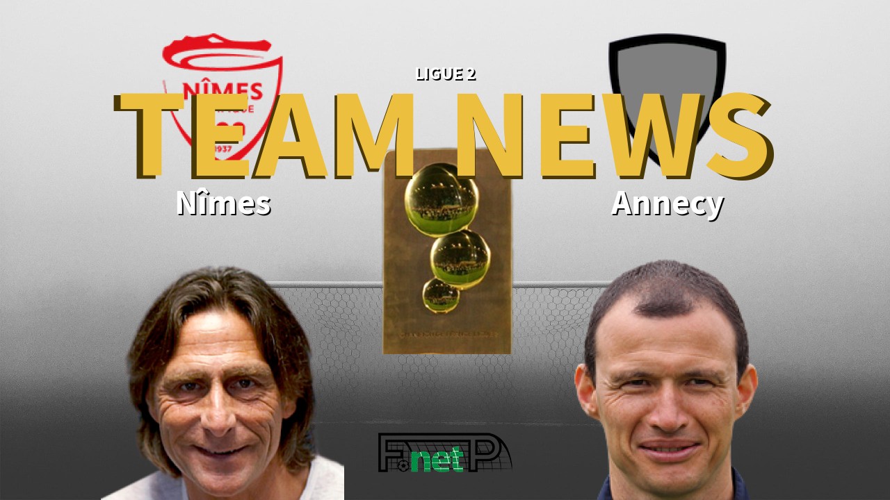 Ligue 2 News: Nîmes vs Annecy FC Confirmed Line-ups