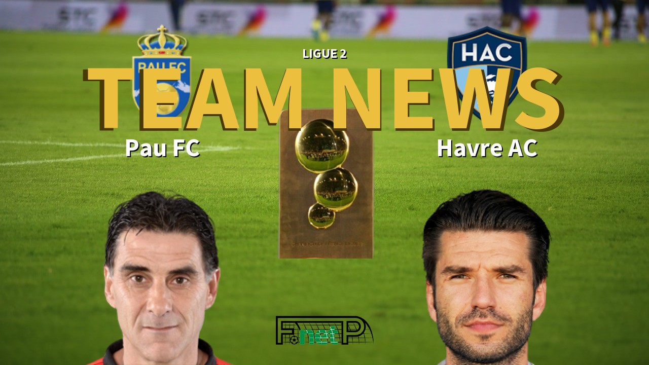 Ligue 2 News: Pau FC vs Havre AC Confirmed Line-ups