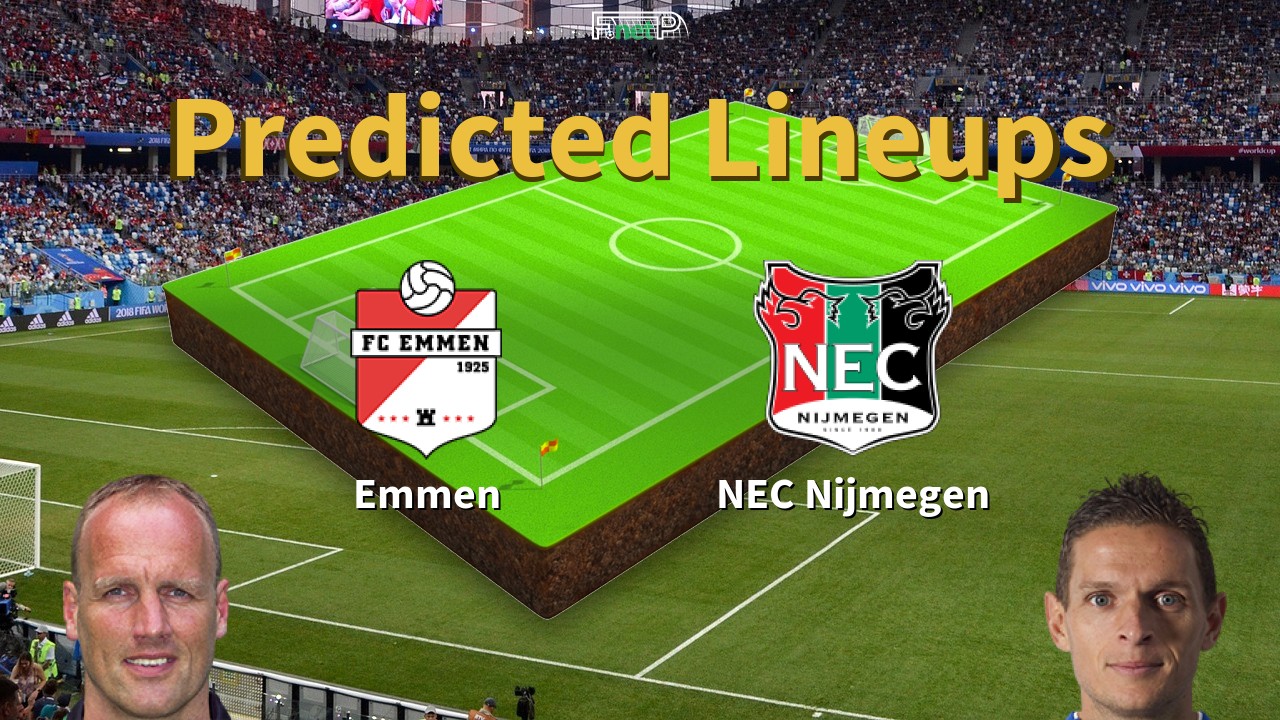 Predicted Lineups and Player News for FC Emmen vs NEC 09/04/23 - Eredivisie News