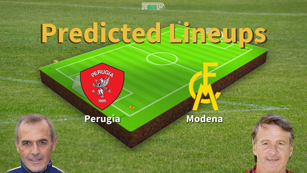 Predicted Lineups and Player Updates for Perugia vs Modena 10/04/23 - Serie B News