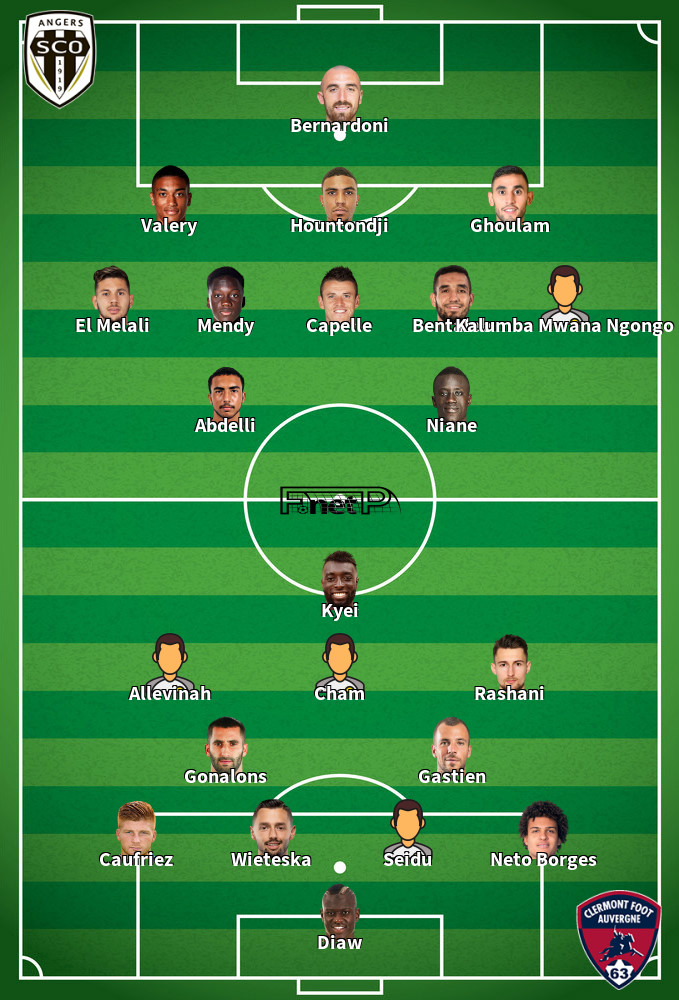 Clermont Foot v Angers SCO Predicted Lineups 16-04-2023