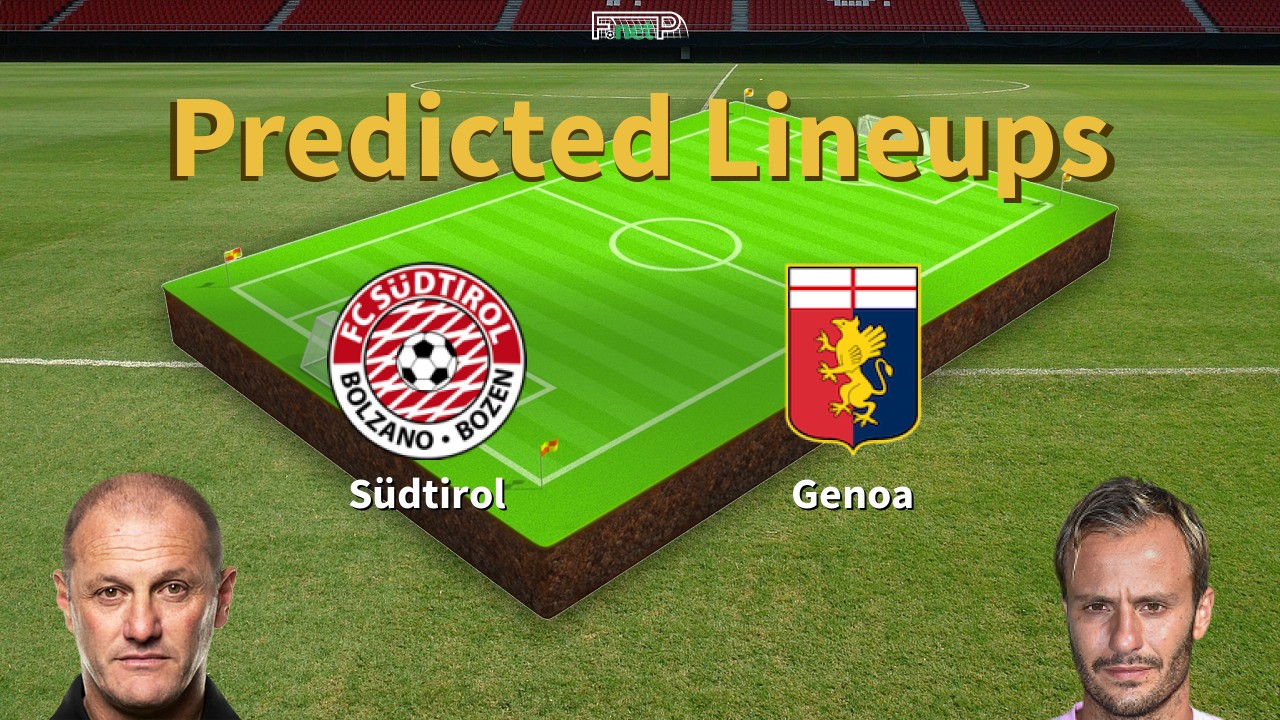 Predicted Lineups and Player News for Südtirol-Alto Adige vs Genoa 01/05/23 - Serie B News