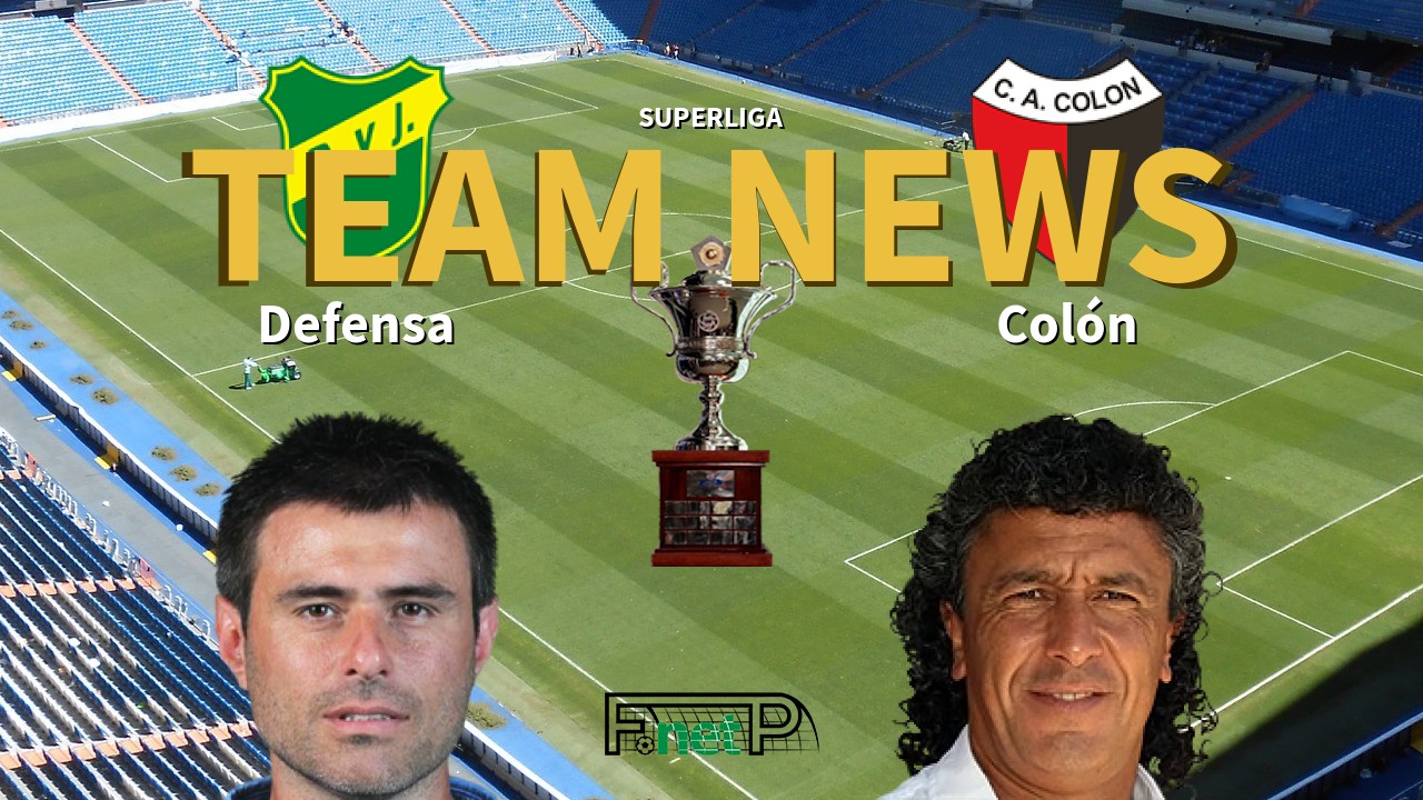 Superliga News: Defensa y Justicia vs Colón Confirmed Line-ups