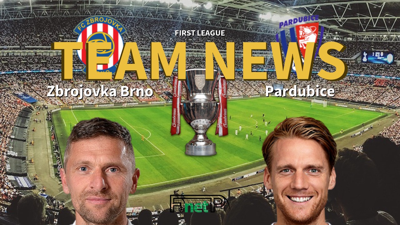 First League News: FC Brno vs Pardubice Confirmed Line-ups
