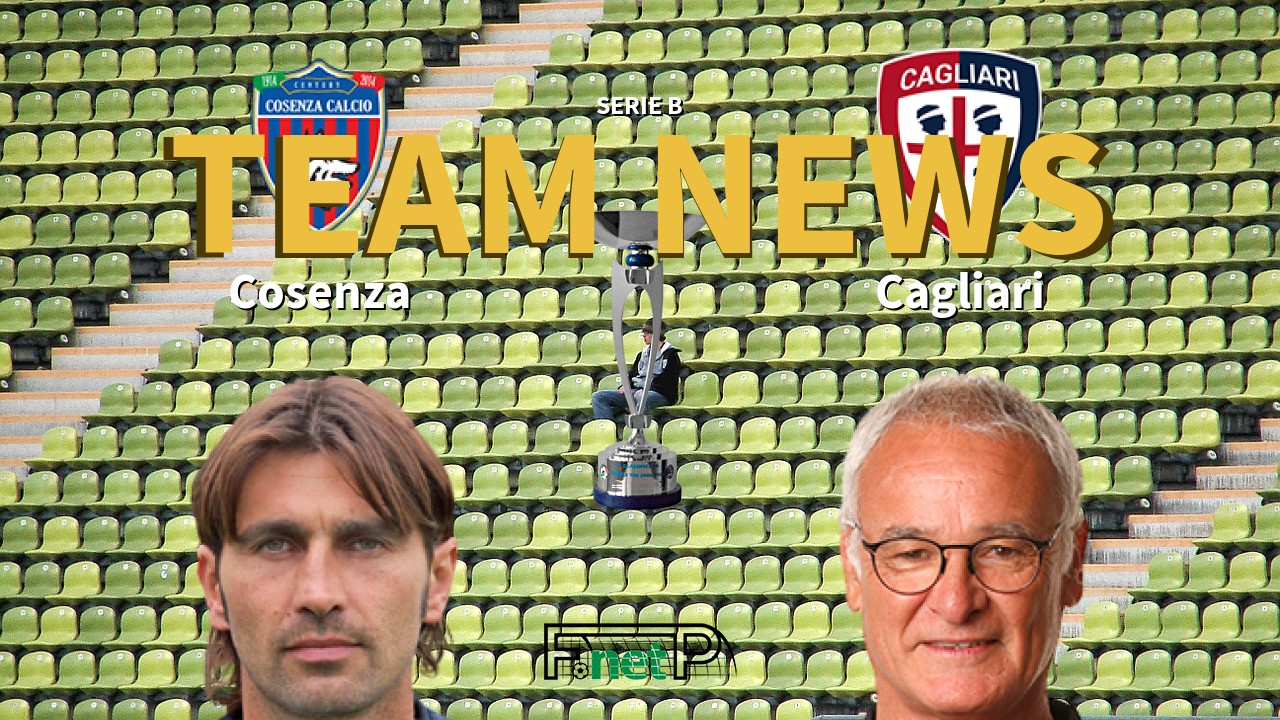 Serie B News: Cosenza vs Cagliari Confirmed Line-ups