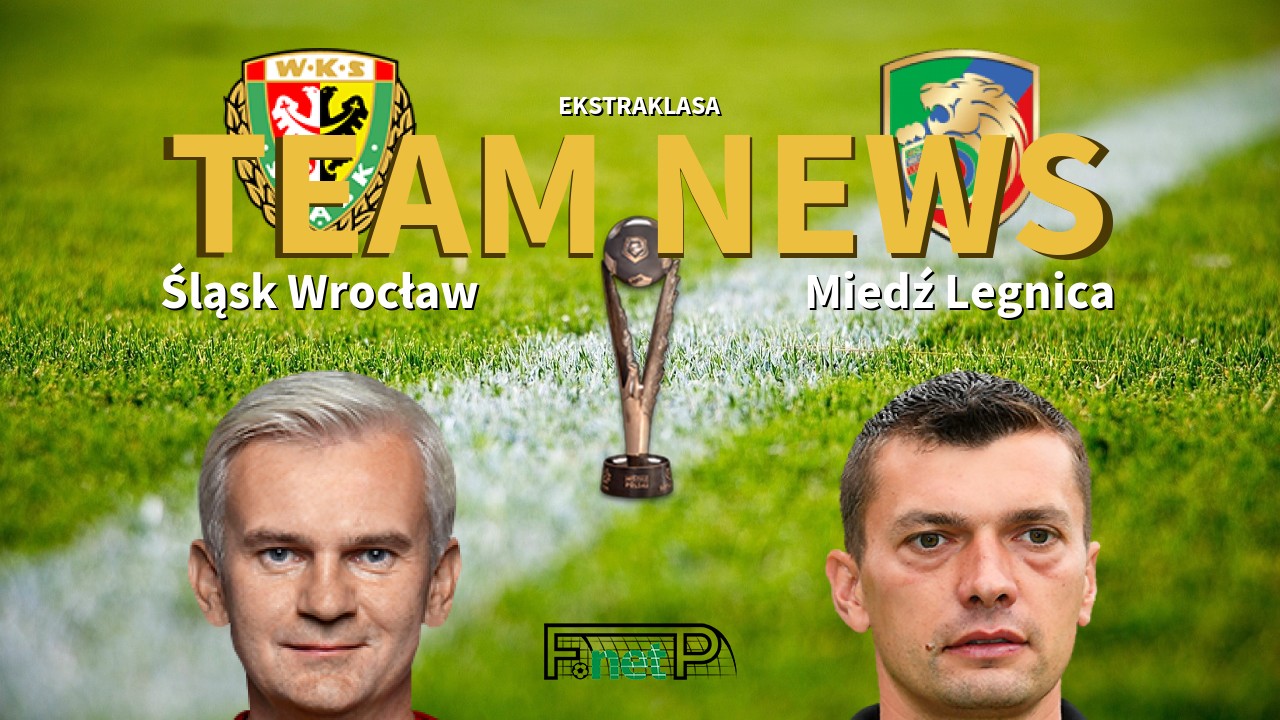 Ekstraklasa News: Śląsk Wrocław vs Miedź Legnica Confirmed Line-ups