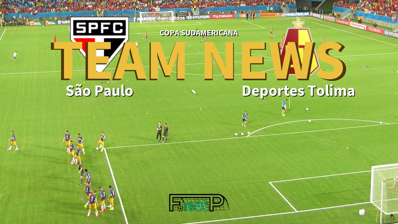 Copa Sudamericana News: São Paulo vs Deportes Tolima Confirmed Line-ups