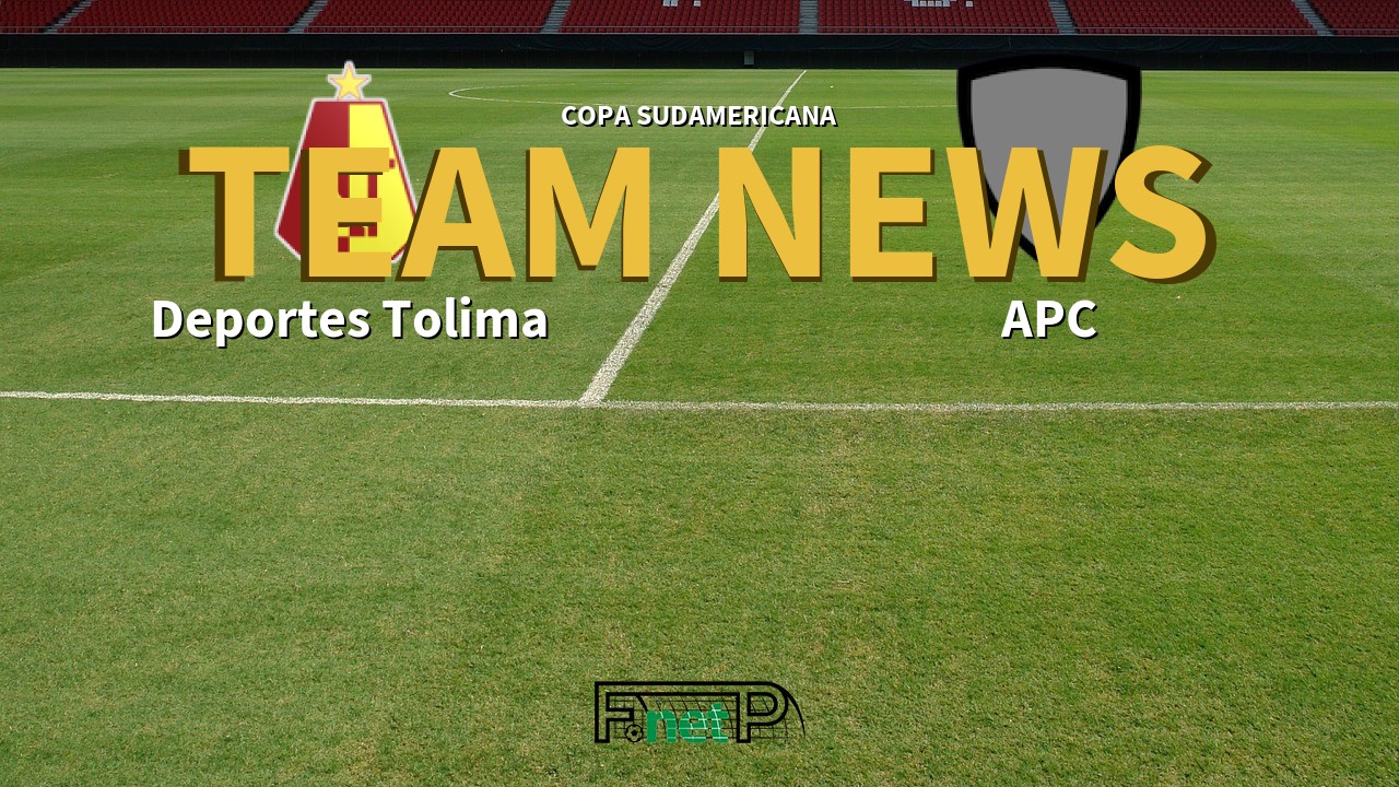 Copa Sudamericana News: Deportes Tolima vs Academia Puerto Cabello Confirmed Line-ups