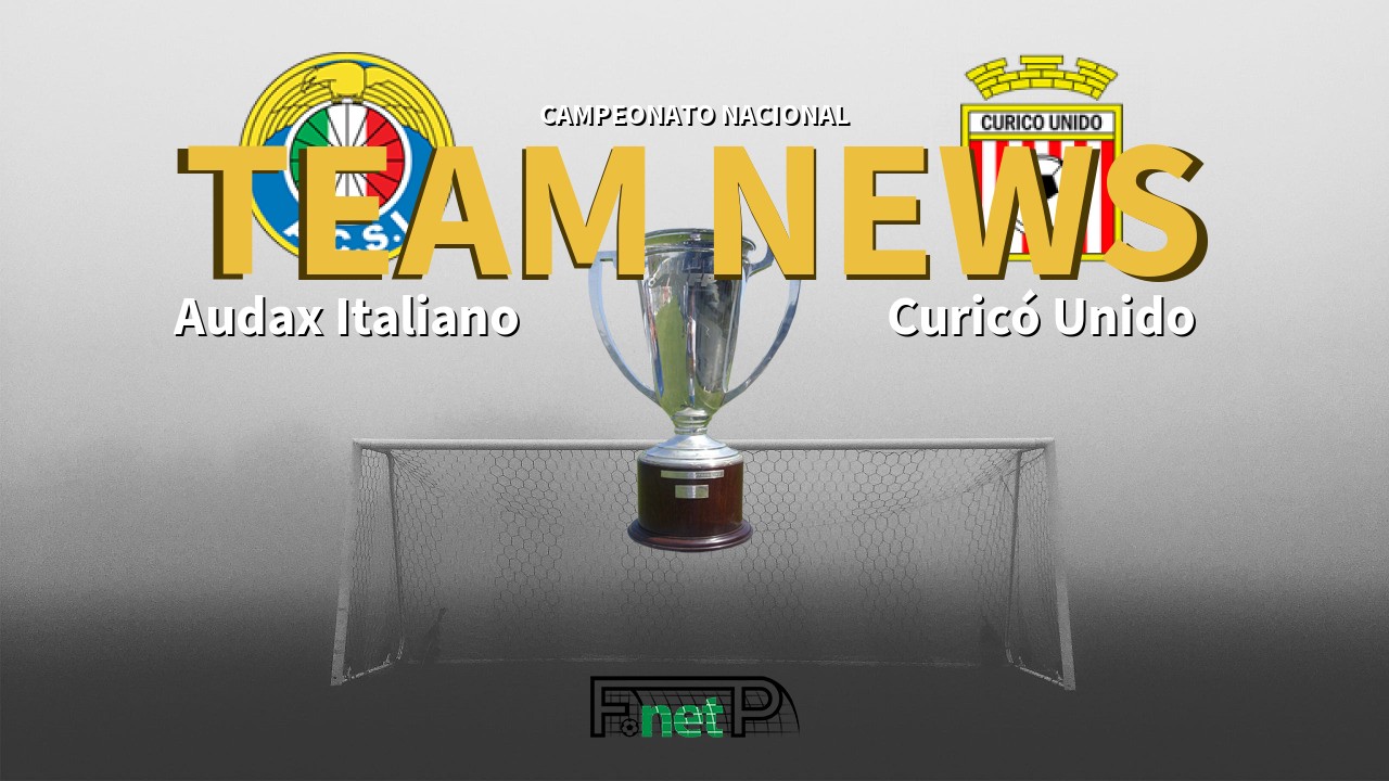 Campeonato Nacional News: Audax Italiano vs Curicó Unido Confirmed Line-ups