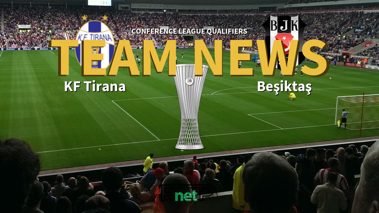 Tirana Besiktas estatísticas, Europa Conference League